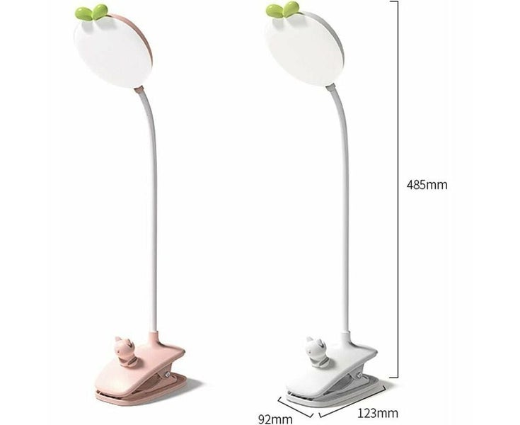 LED Clip Lamp for Kids: 360?a Flexible Reading Light, Clip-on Lamp, 3 L Carousel 5