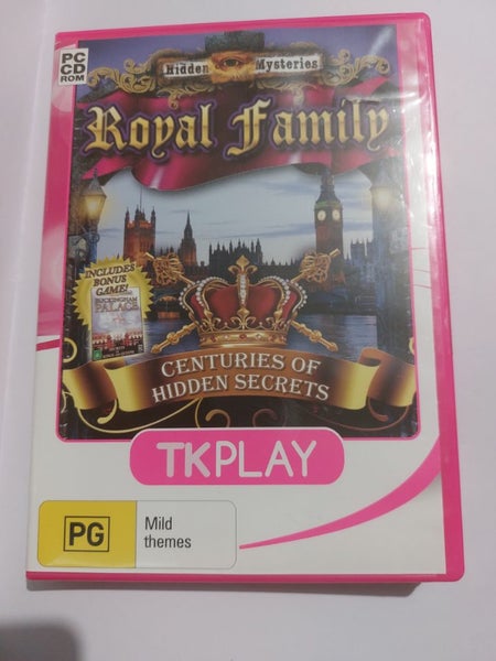 Royal Family Hidden Mysteries CD-ROM PC Platform /Win 7/Vista/XP - Rated PG. Carousel 1