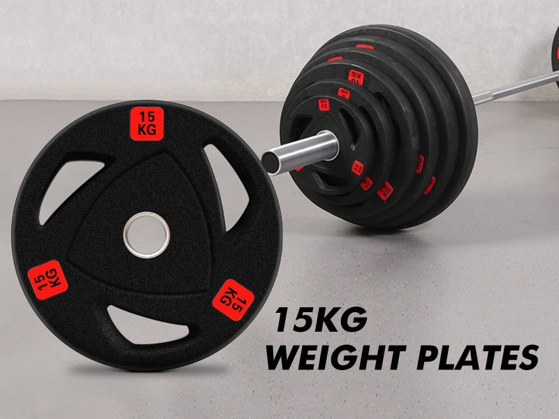 Rubber Weight Plate 15KG x 2 Carousel 1