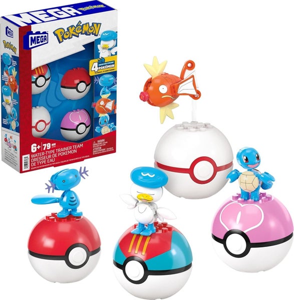 Mega Construx: Pokemon Trainer Team - 2" Figures (4-Pack) Carousel 1