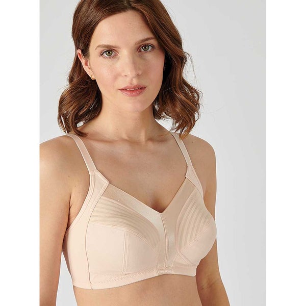 Non Wired Support Bra - 14D - Soft Peach Carousel 1