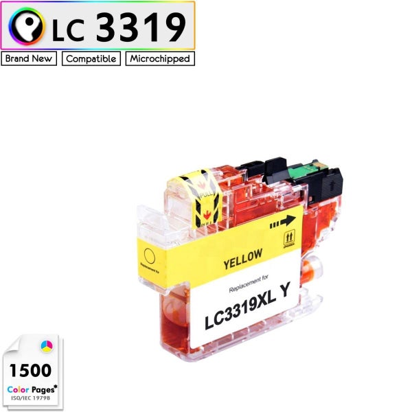 BROTHER LC3319-XL COMPATIBLE INK CARTRIDGES FULL SET (4x) Carousel 5