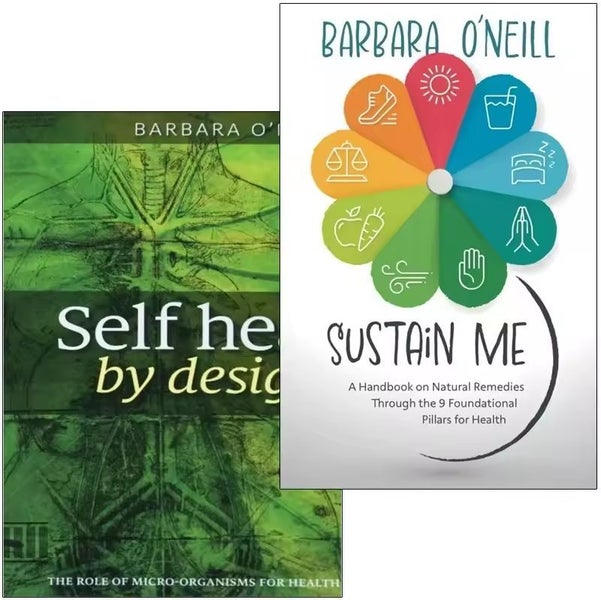 Sustain Me and Self Heal by Design - Barbara O'Neill Books Sale Sale62970070376578110