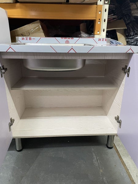 Kitchen Cabinet with Stainless Top and Sink 100CM Carousel 2