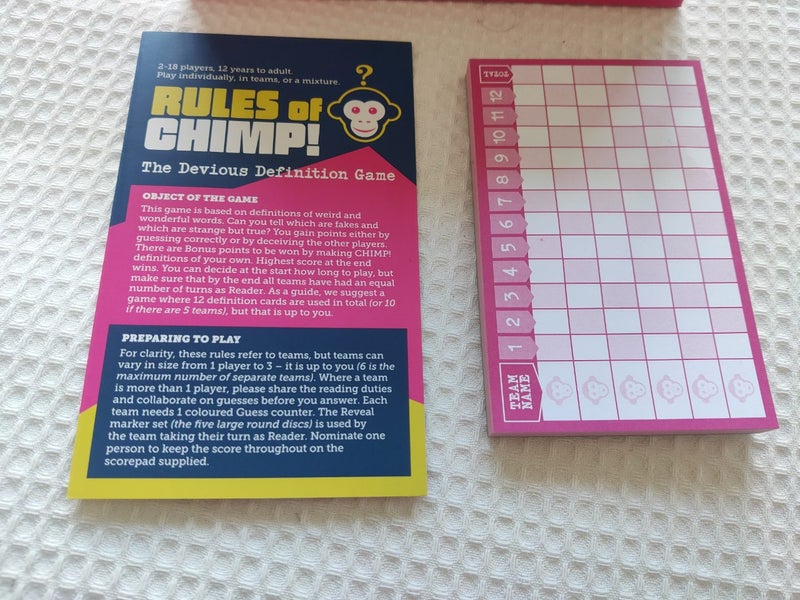 $1R, Brand New, Chimp card game Carousel 4