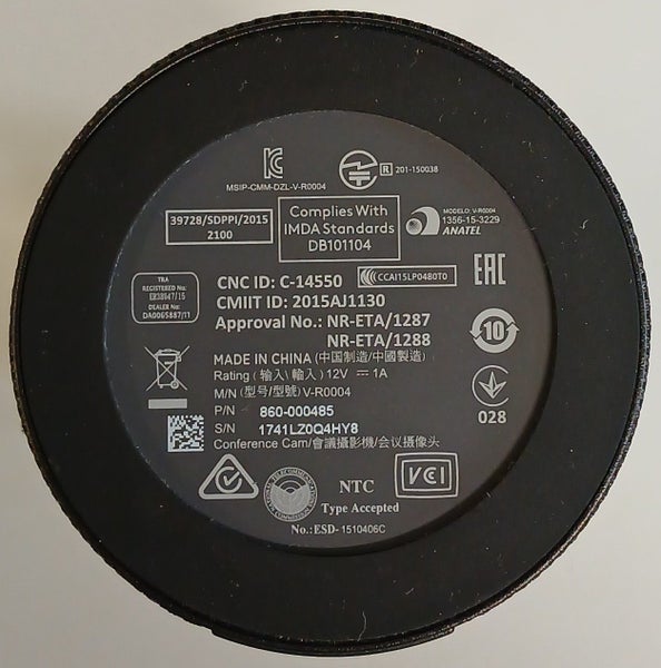 Logitech ConferenceCam Connect Carousel 4