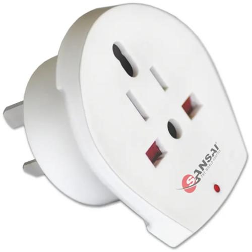 Sansai STV-018 Inbound Travel Adapter - US / UK / EU to AU / NZ Plug Single Pack Carousel 1