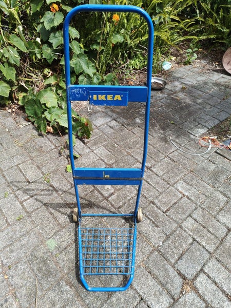 Ikea Frakta shopping trolley cart folding lightweight Carousel 1