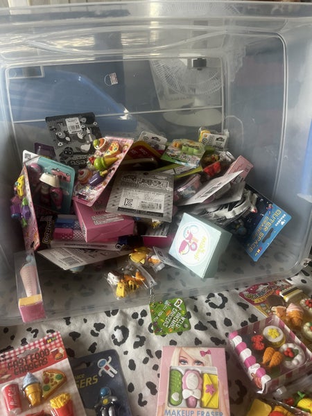 ** BULK ERASERS ** Carousel 12