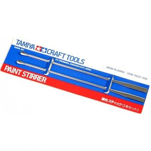 Tamiya Craft Tool Series No.17 - Paint Stirrer - Set of 2 [Tamiya 74017] Carousel 1
