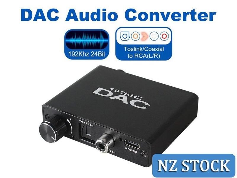 DAC Converter - Digital to Analog Audio Converter 192kHz 24bit Carousel 1