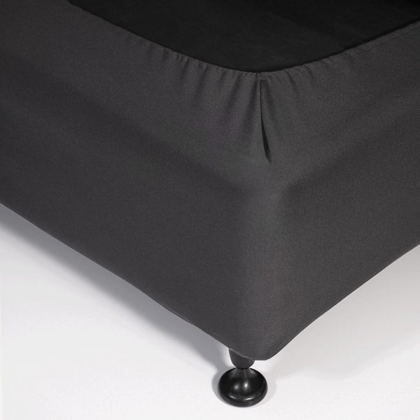 Valance - DreamTicket Fitted Charcoal - Long Single Carousel 1