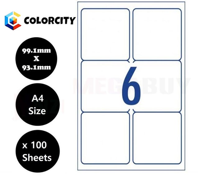 New A4 Sticker Paper - NEW Carousel 1