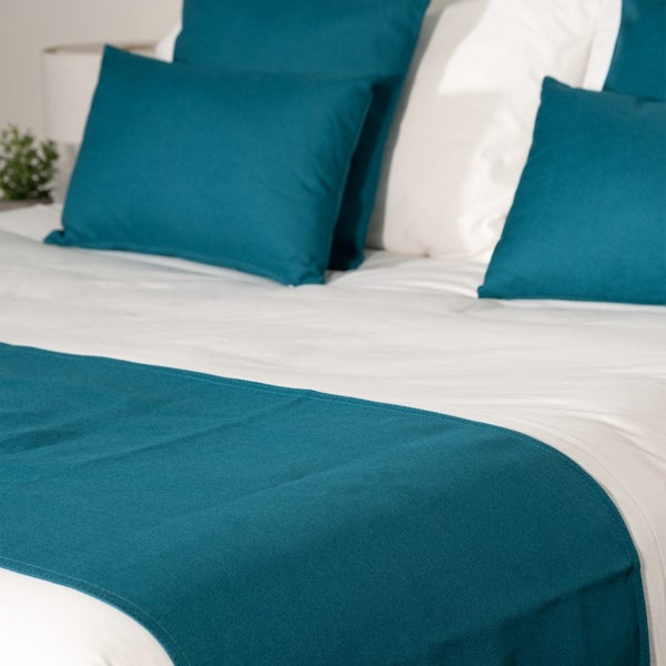 Dreamticket Cooper Runner Teal - Super King Carousel 1