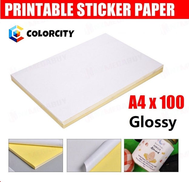 A4 Printing Paper Glossy Self Adhesive Carousel 1