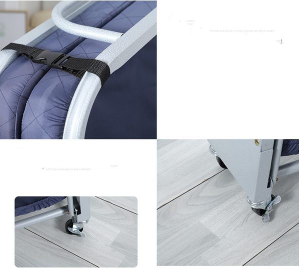 Folding Bed Mattress & Adjustable Headrest Lounge Carousel 8