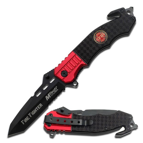 MTech USA Fire Fighter Folding Knife Carousel 1
