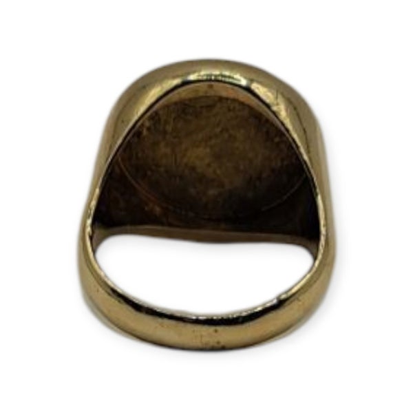 9CT YG COIN GOLD RING 9.8GMS Carousel 2