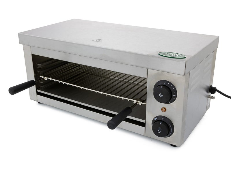 Salamander Grill 2kW Single Rack Commercial Toaster with Timer 605mm Wide Carousel 1