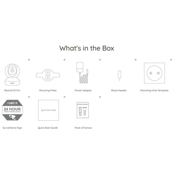 Reolink E1 Pro 4MP/2K+ Indoor PT Wi-Fi Camera Dual-Band WiFi / Instant Detection Carousel 2