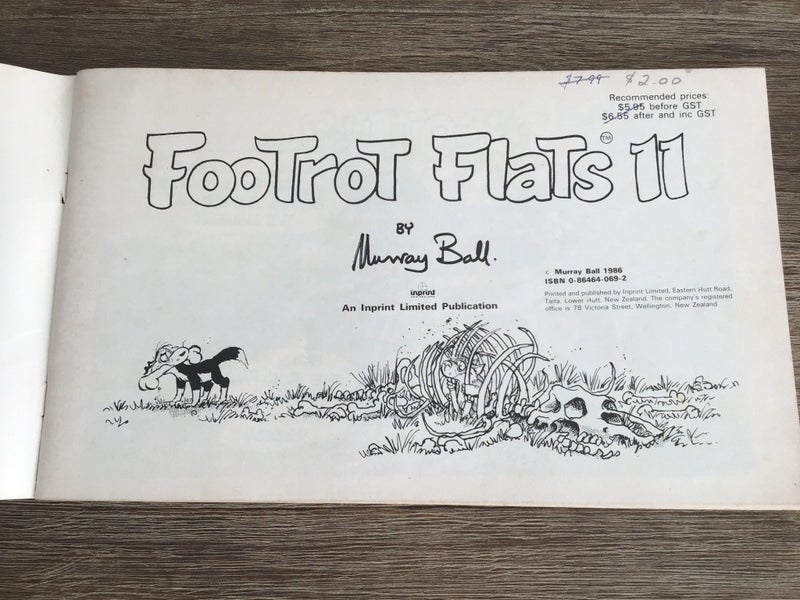 Footrot Flats by Murray Ball : Book 11 Carousel 2