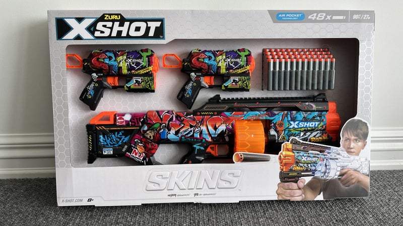 Zuru X-Shot Skins Graffiti, brand new Carousel 1