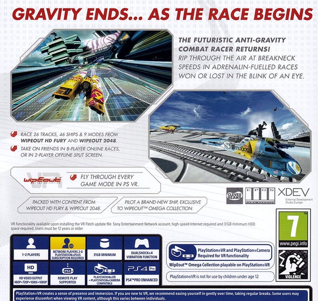 Wipeout Omega Collection PS4 Carousel 2