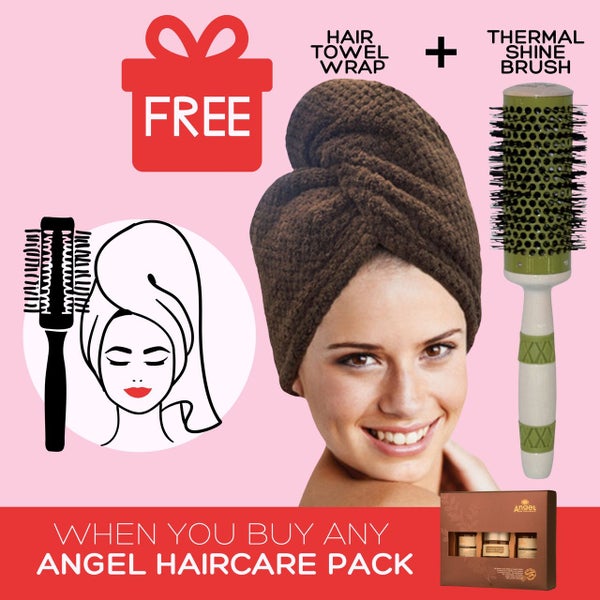 Angel En Provence Grapefruit Straightening Hair Gift Pack With Bonus Thermal ... Carousel 1