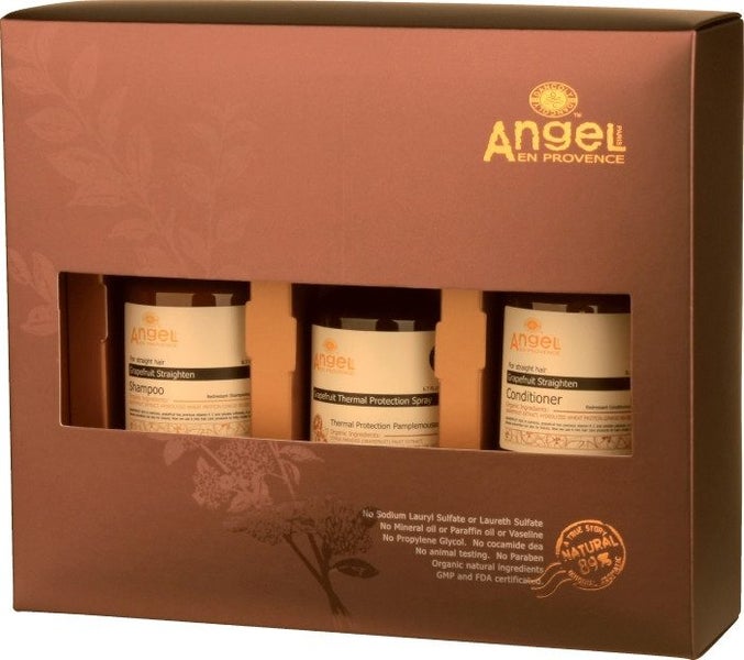 Angel En Provence Grapefruit Straightening Hair Gift Pack With Bonus Thermal ... Carousel 4