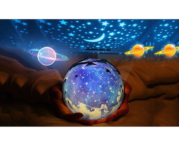 LED Projection Night Light with Rotary Carousel 1