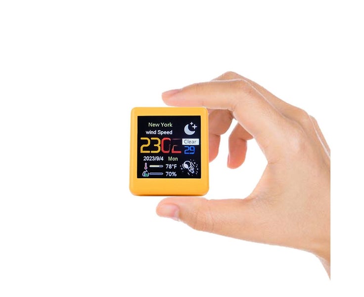 Special for Weather Stations WIFI Smart Desktop Clock Weather Small TV Carousel 2