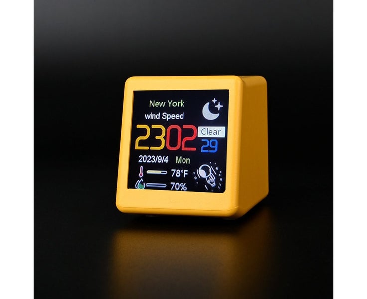Special for Weather Stations WIFI Smart Desktop Clock Weather Small TV Carousel 6