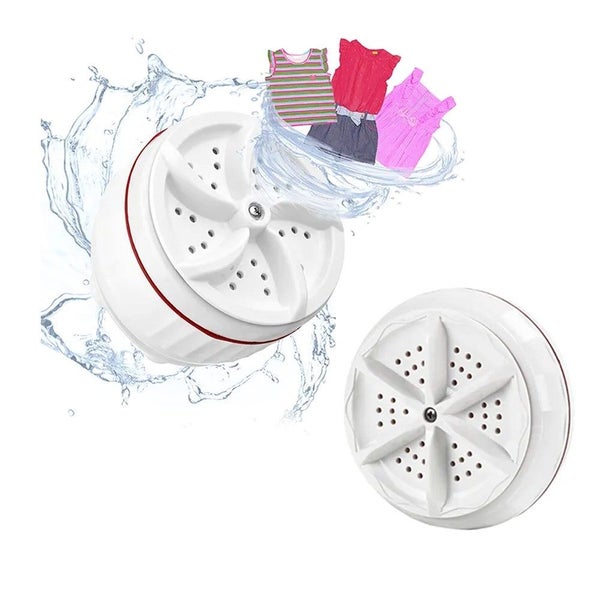 Mini Portable Ultrasonic Turbine Dishwashers USB Powered Washing Machine Carousel 1