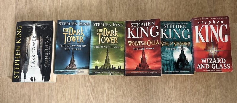Stephen King The Dark Tower Song Of Susannah, Wolves Of The Calla, Waste Land x6 Carousel 1