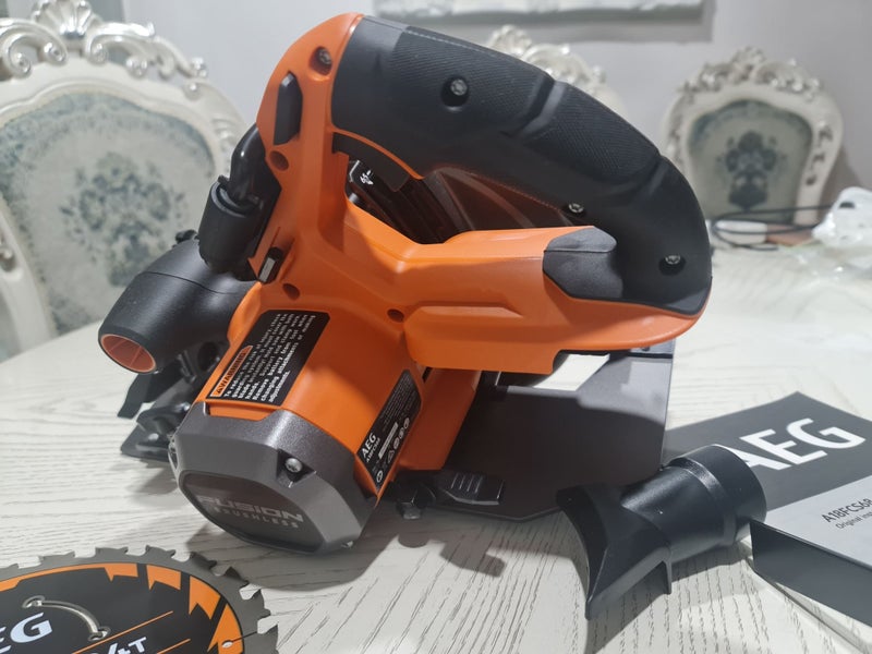 AEG 18V FUSION 184MM (7-1/4?) Brushless Deep Cut Circular Saw A18FCS68 RRP $408 Carousel 2