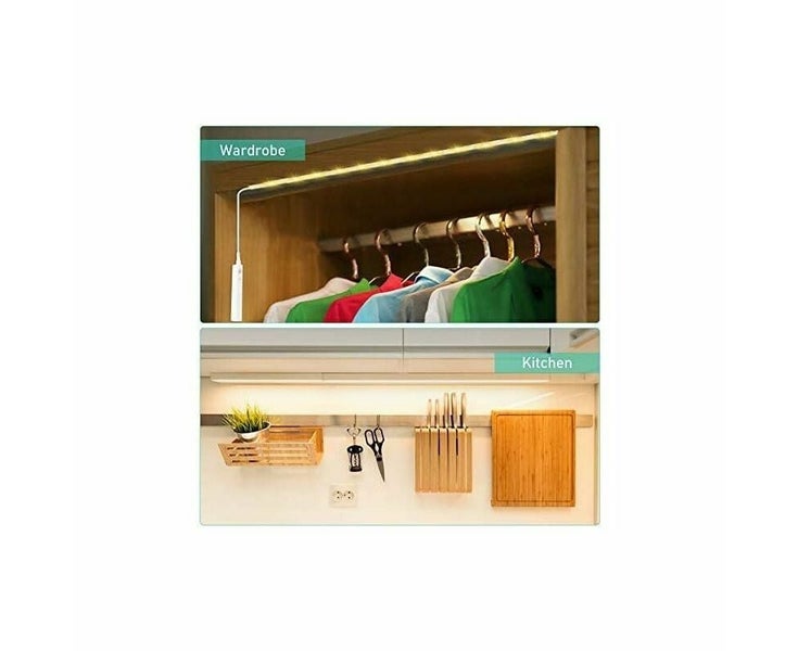 1M LED Strip Light with Motion Sensor, Self-Adhesive, IP65 Waterproof, Carousel 2