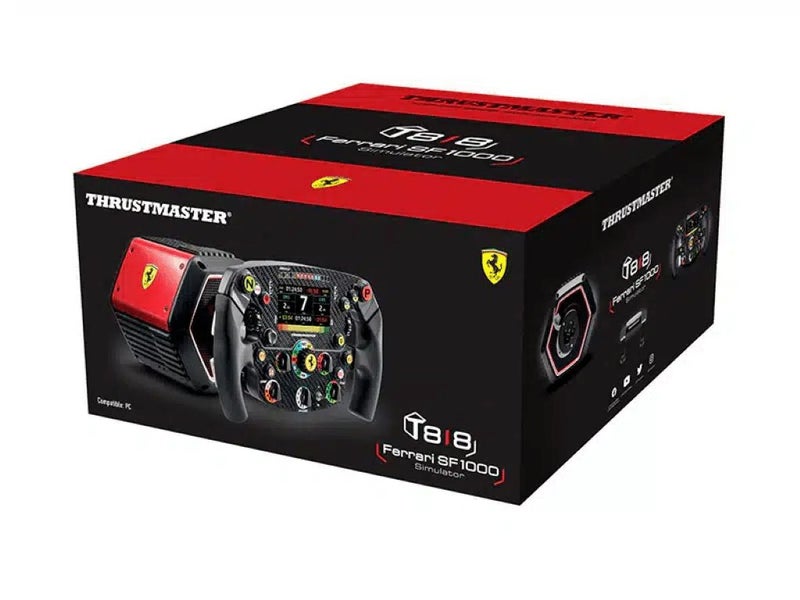 THRUSTMASTER T818 SIMULATOR FERRARI BUNDLE Carousel 1