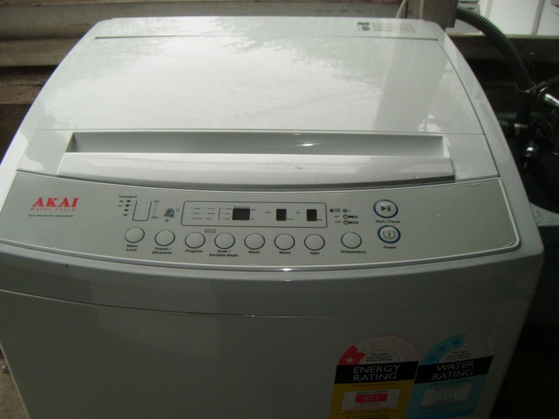 9KG Akai Washing Machine ==>> CLEAN & 3 MONTHS WARRANTY Carousel 1