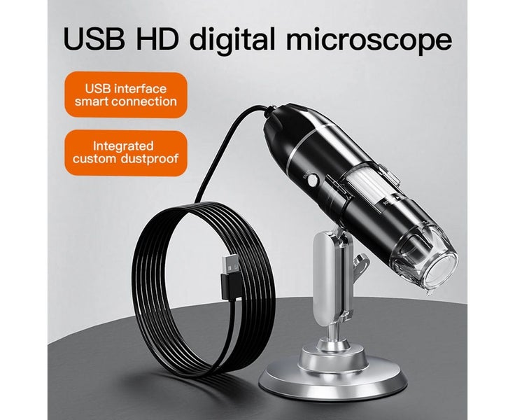 300000 Pixels 1600X USB Connection Portable Digital Microscope Photo V Carousel 2