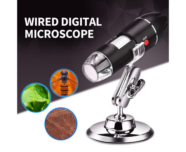 1600X Wired Digital Microscope Portable Handheld Microscope with USB+M Carousel 2