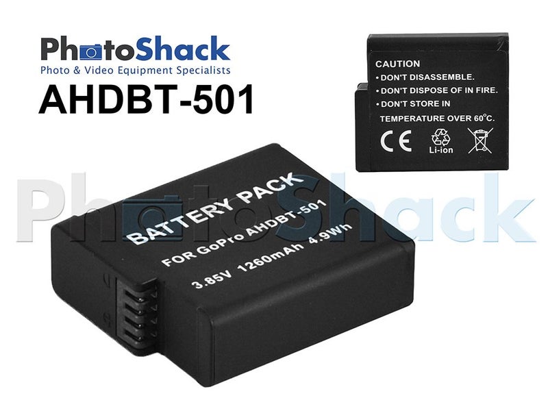 AHDBT501 Rechargeable Battery for GoPro Hero 5 / Hero 6 / Hero 7 Carousel 1