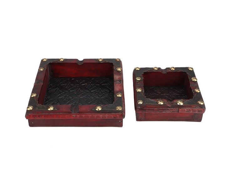 European Style Vintage Cigar Ashtray Smoke Cigarette Container Holder Carousel 1