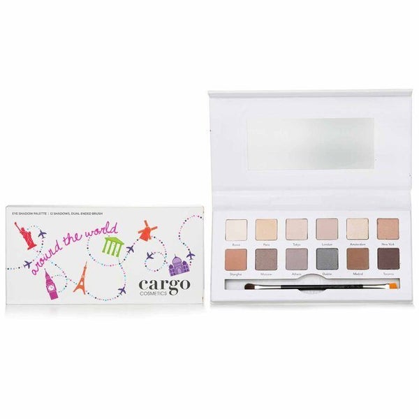Cargo Around the World Eye Shadow Palette (12x Eye Shadow, 1x Shadow Brush) 1... Carousel 2
