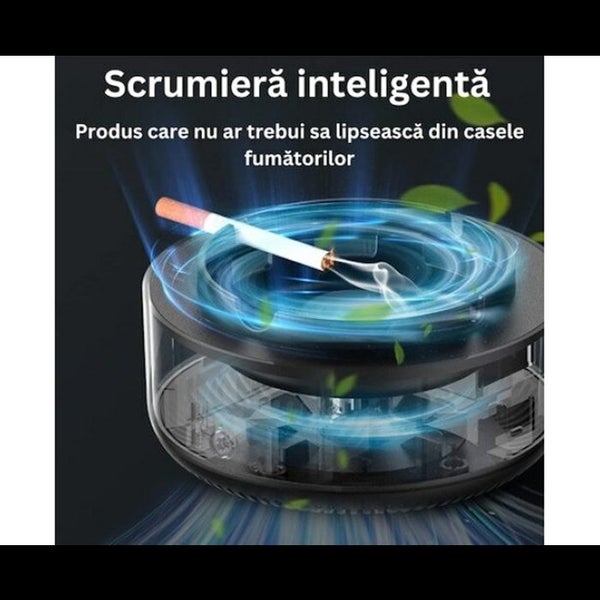 Electric Ashtray with Direct Suction - Epoxy Resin Air Purifier Nega Carousel 2