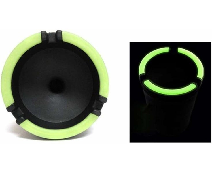 Pack Glow in the Dark Butt Bucket Ashtray Cigarette Self-Extinguishing Carousel 2
