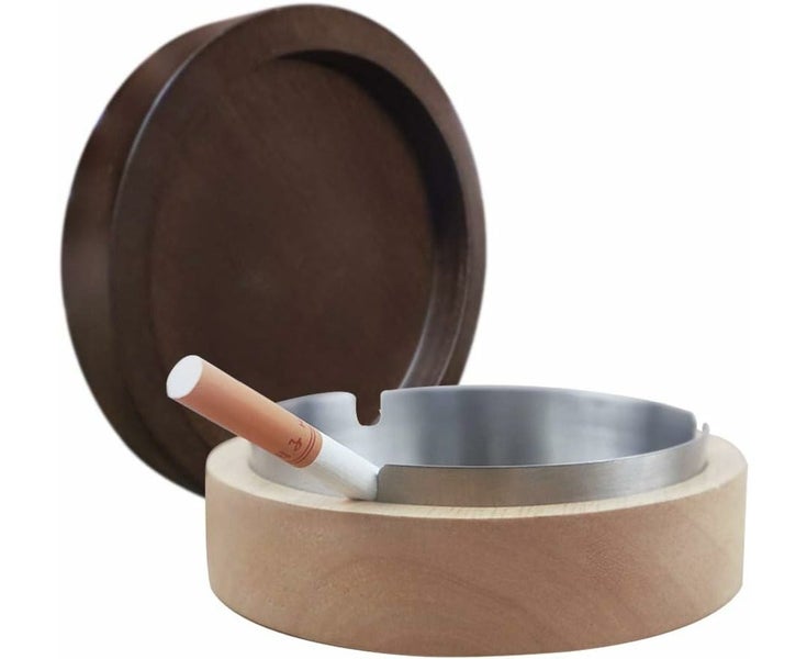 Original Exterior Design Ashtray Ashtray with Anti-Odor Cover Portab Carousel 1