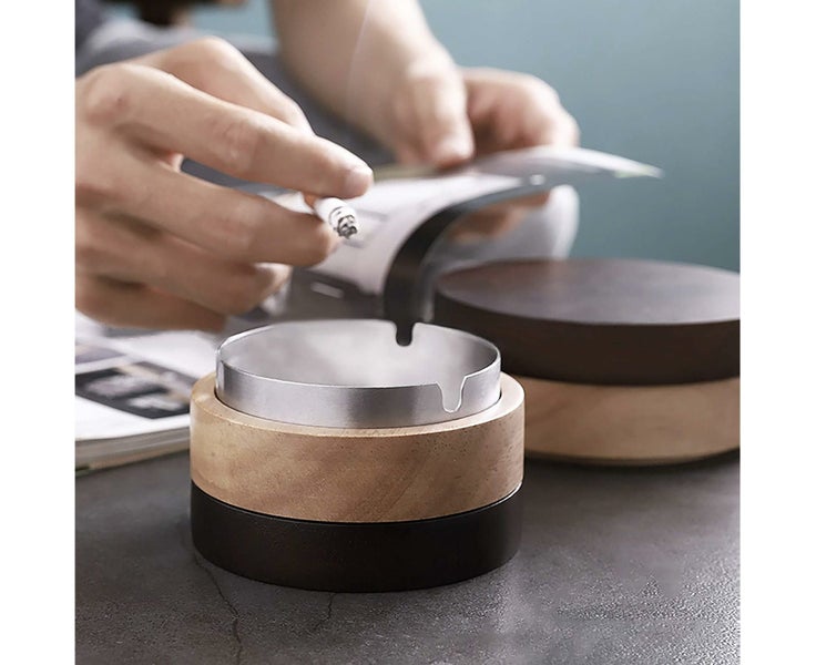 Original Exterior Design Ashtray Ashtray with Anti-Odor Cover Portab Carousel 2