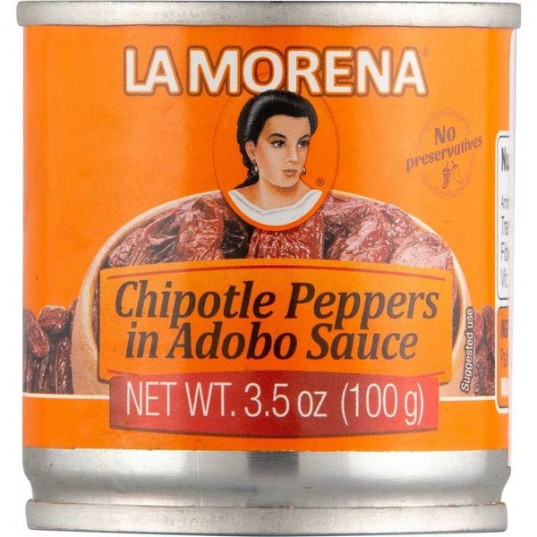 La Morena Chipotle Peppers in Adobo Sauce 100g Carousel 1