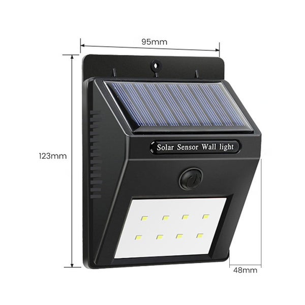 Solar Power LED Wall Light- 20 led Carousel 2