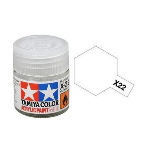 Tamiya X-22 Enamel Mini Paint - Gloss Clear - 10ml [Tamiya 8022] Carousel 1